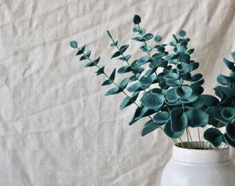 Felt Baby Blue Eucalyptus