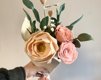 Peonies and Roses Valentine’s Day Bunch