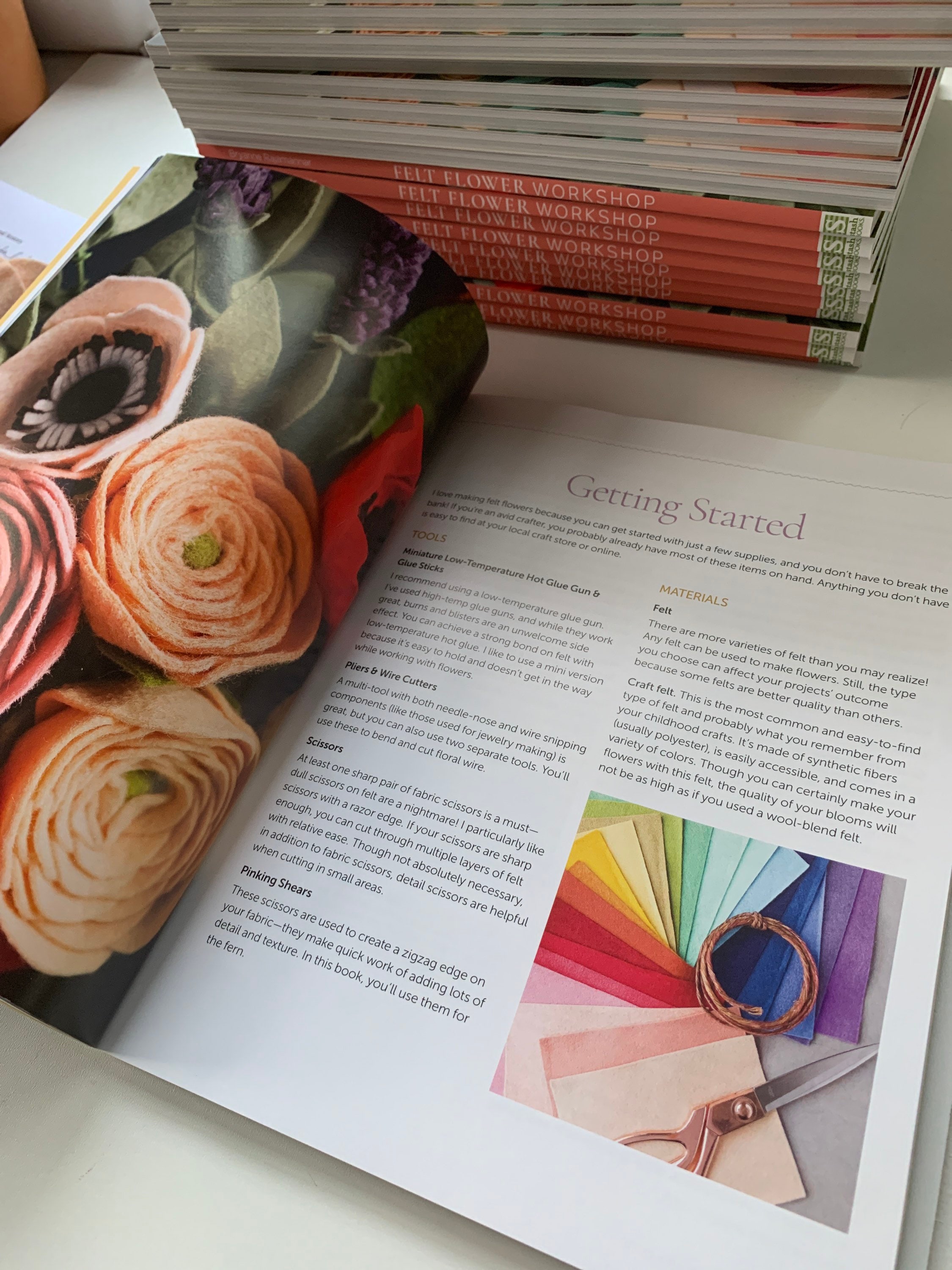 Felt Flower A Modern Guide to Crafting Etsy