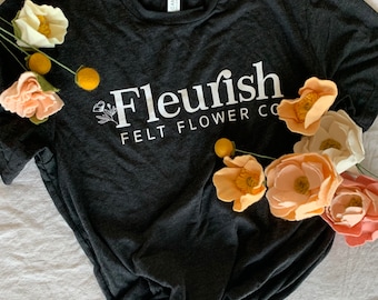 Fleurish Logo Tee