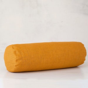 Yellow Bolster pillow COVER - decorative bolster pillow case - bolster case - honeycomb bolster - covers for long bolster pillow