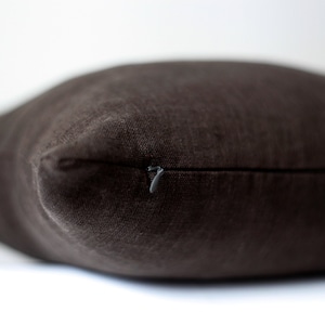 Brown pillow cover - thanksgiving decor - throw pillows-brown pillow covers- cushion case- coffee color pillow decor, custom size 0032