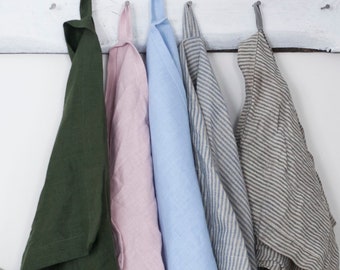 Soft linen tea towel, Washed linen kitchen towel, Stonewashed dish towels, different colors available, gift idea