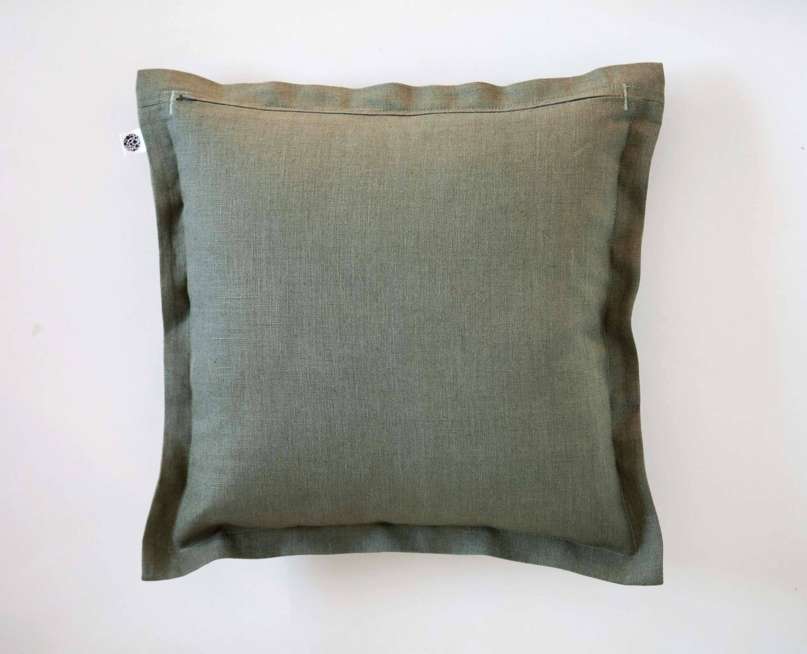 Sage Green Pillow Cover Green Pillow Covers Linen Pillow Etsy