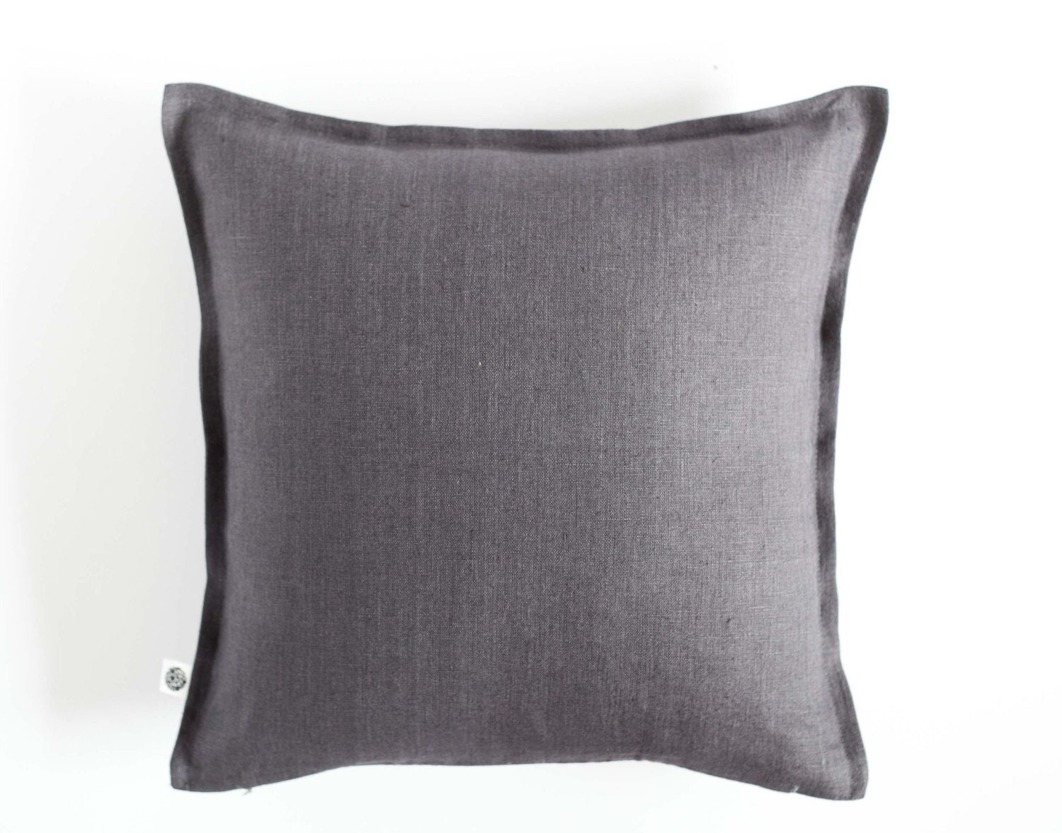 Noble House Amedeo Water Resistant Fabric Square Throw Pillows, Set of 2, Grey, Gray