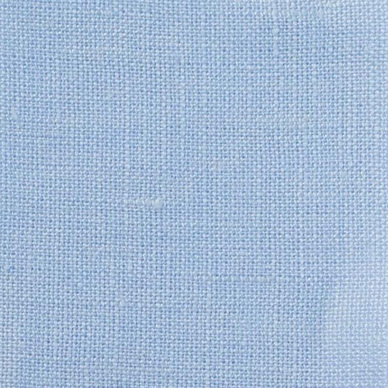 Housse de coussin bleu cendré | taie d'oreiller à rebord | Décoration de lit ou de canapé bleu tamisé | fait main Blue 891