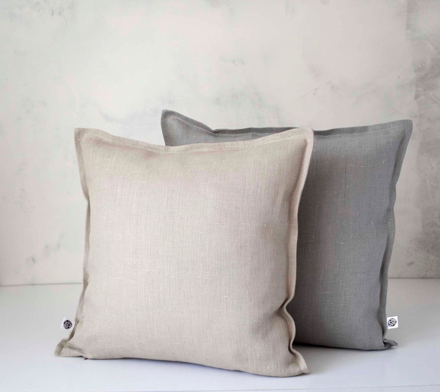 Linen Cushion Cover Healthy Christmas Dog Throw Pillow Case Sofa Bed Home Decor