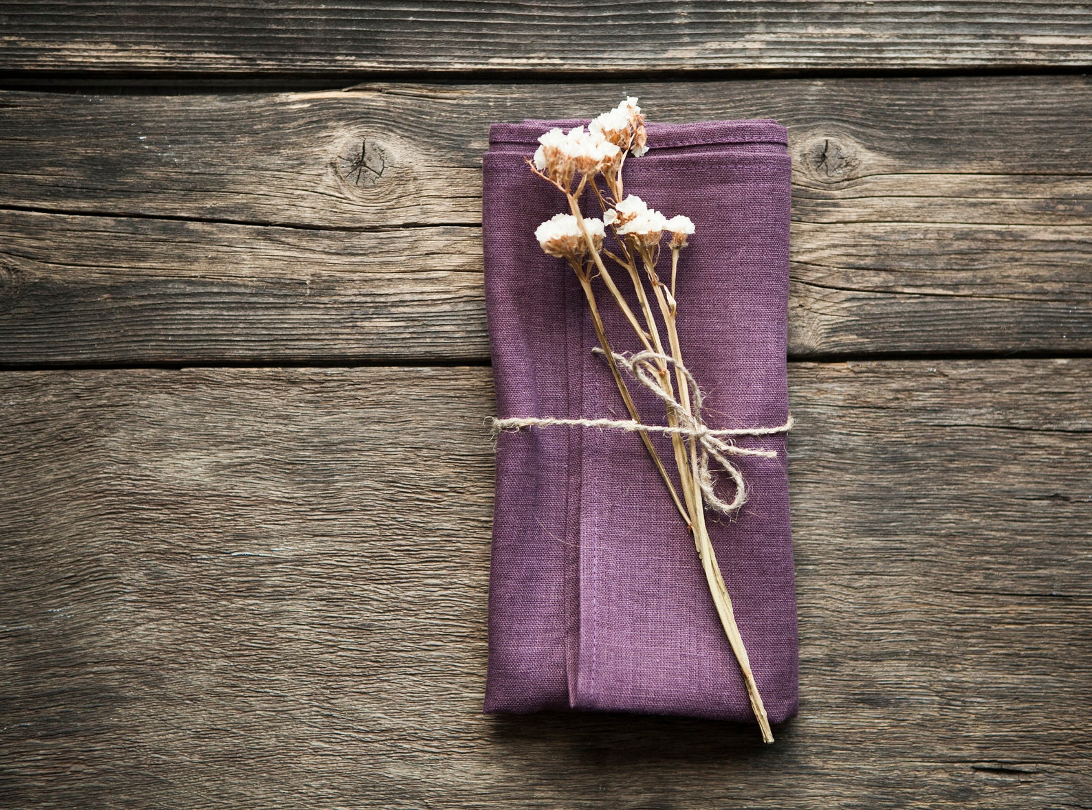 Purple Cloth Napkins Stonewashed Linen Napkins Purple Linen Etsy