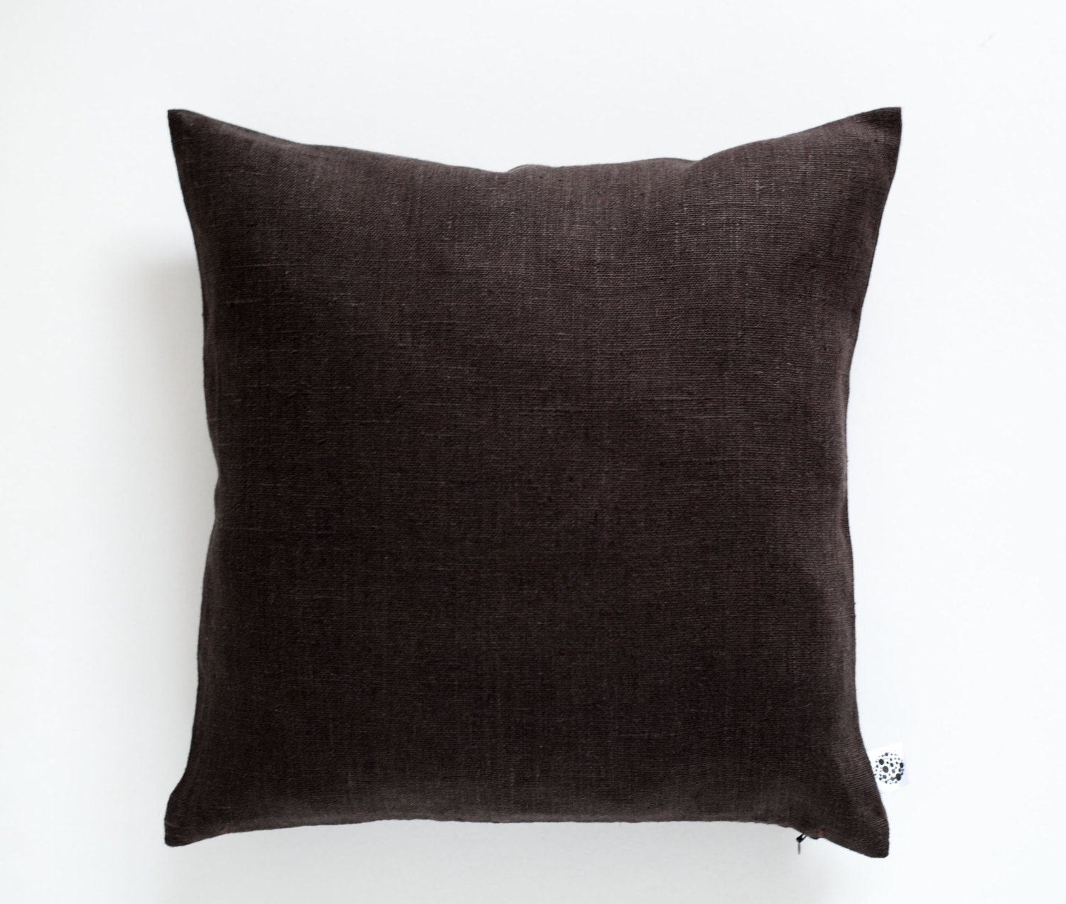 Brown Throw Pillows Chocolate Brown Pillow Brown Decorative Etsy