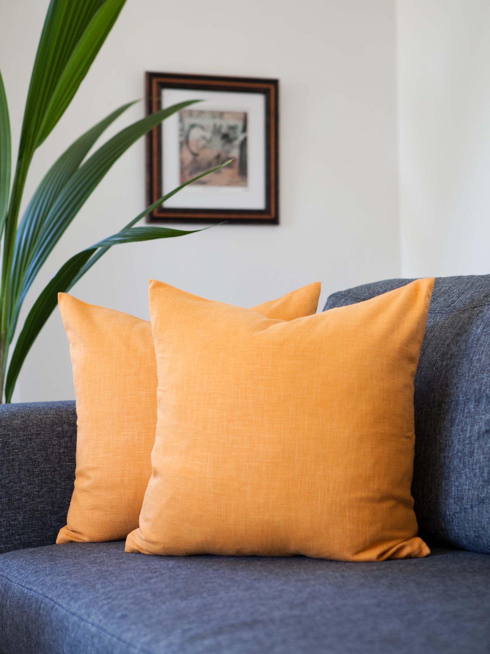 Yellow Boho Throw Pillow Set of 2 May Be Sewn in Boho Lumbar Etsy