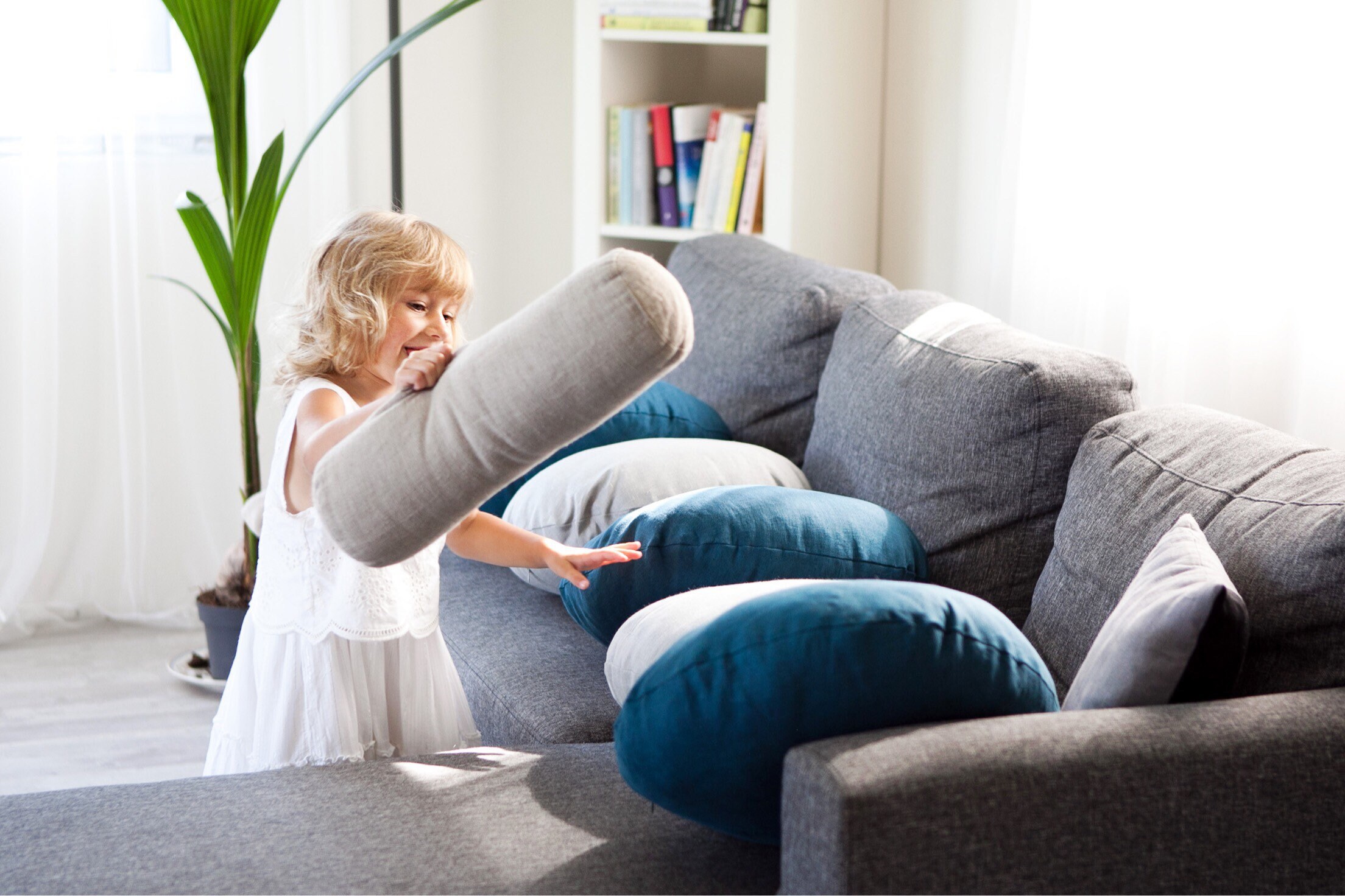 small cylinder pillow