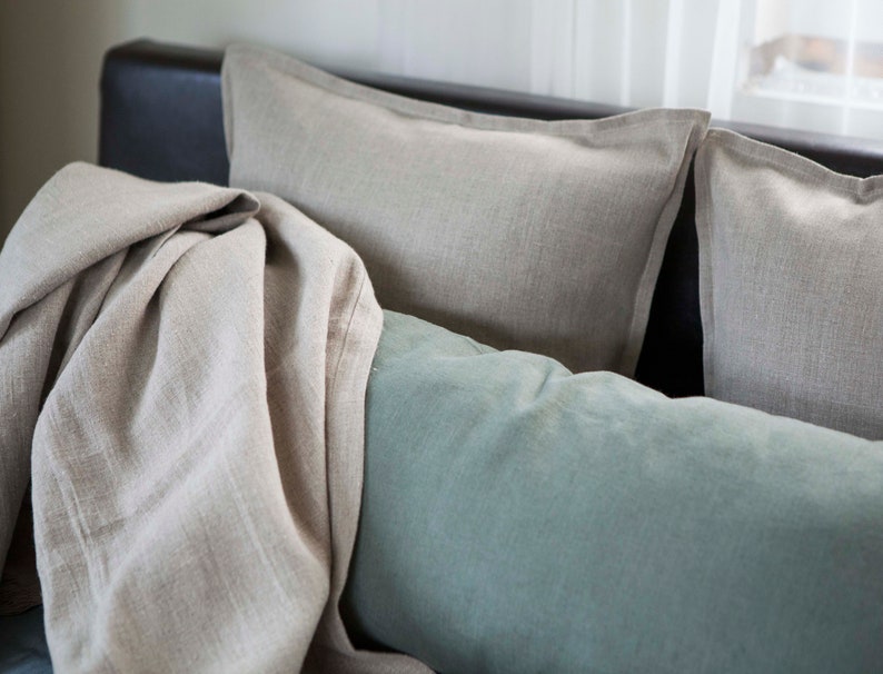 Long Lumbar Pillow Cover Sage Green Body Pillow Case Sage Etsy