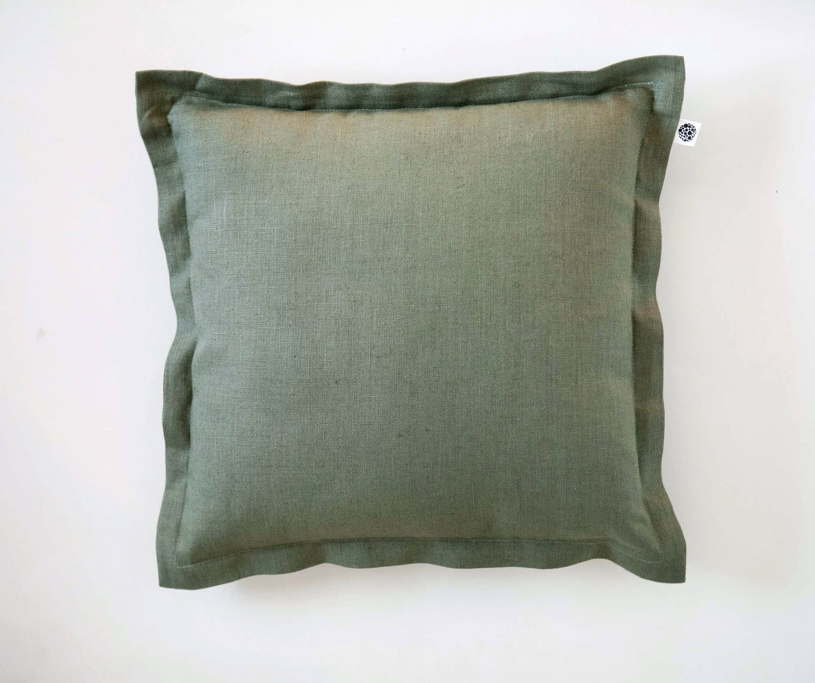 Sage Green Pillow Cover Green Pillow Covers Linen Pillow Etsy