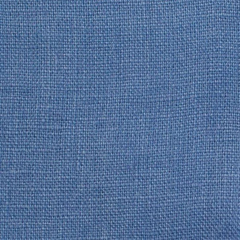 Housse de coussin bleu cendré | taie d'oreiller à rebord | Décoration de lit ou de canapé bleu tamisé | fait main Blue 94