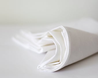 White Linen Tablecloth: Altar Cloth Cover, 57x80 Inch