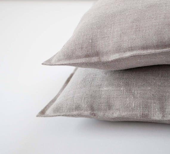 linen sofa pillows