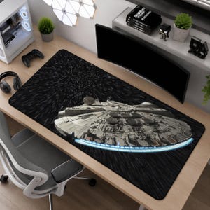 Star Wars-gamingmuismat, Darth Vader-bureaumat, Jedi Sith-muismat, Millennium Falcon Gamer-bureaumat