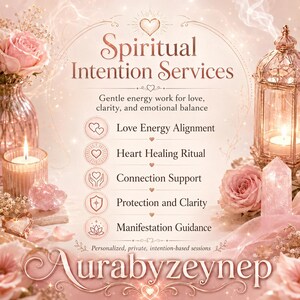 Personalized Love Energy Reading, Candle Intention Ritual for Emotional Clarity and Spiritual Guidance