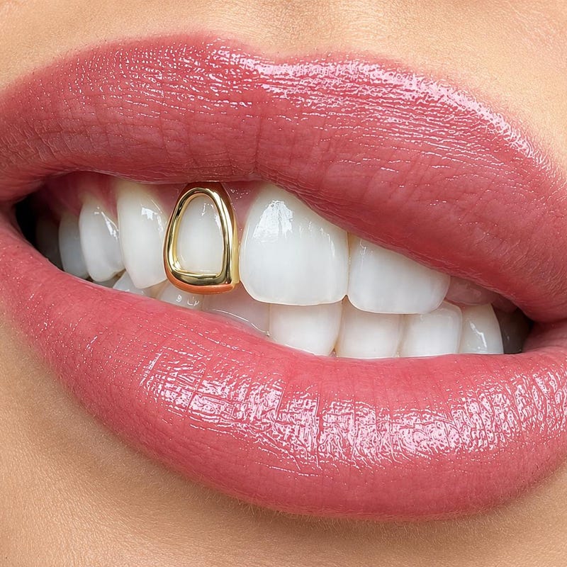 Gold Open Face Gold Teeth - Etsy