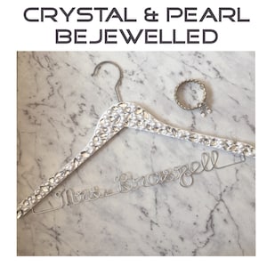 Erstaunliche Kristall u. Perle BEJEWELLED Aufhänger! Klobige glamouröse Juwelen und Perlen für den Aufhänger. Ausschließlich entworfen und erstellt von uns!