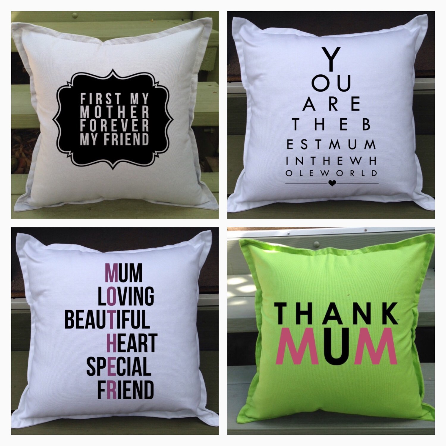 HUGE selection of Mother's Day Gift Pillows customise Etsy