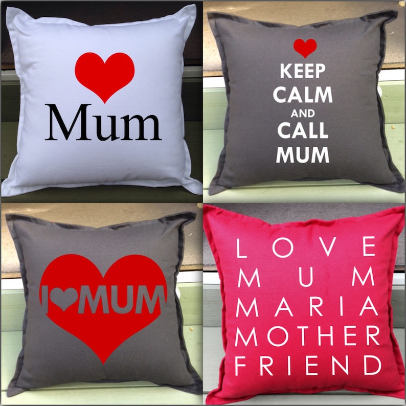 HUGE Selection of Mother's Day Gift Pillows Customise Etsy