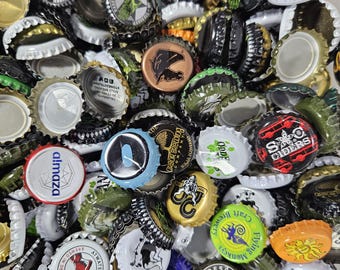 Beer Bottle Caps Assortment Craft Supply Jar Fillers 600 Count
