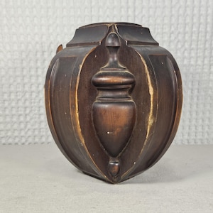 Vintage Chunky Newel Post Salvaged Piece Wooden