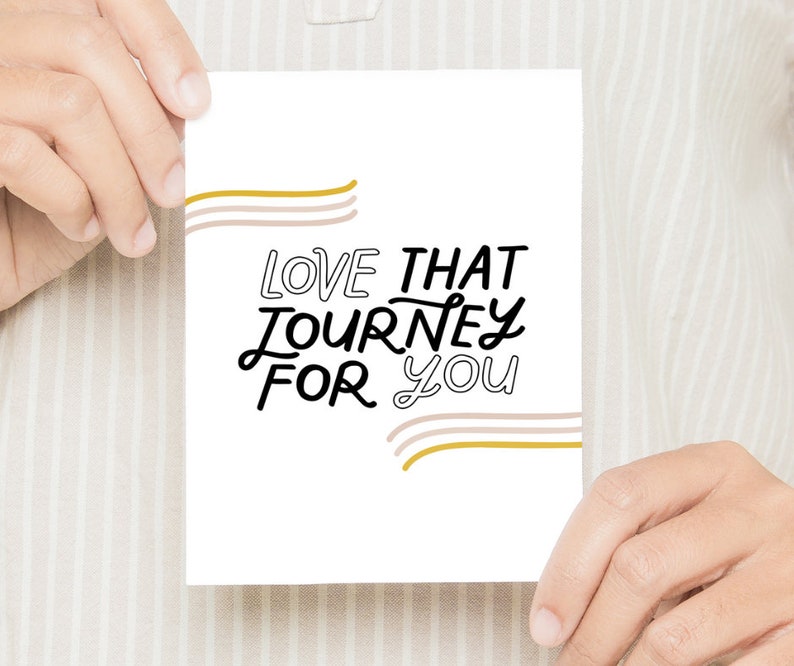 Schitt's Creek Card Love That Journey For You Ew David Etsy
