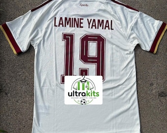 Spain Lamine #19 World Cup Jersey