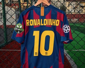 Camiseta Ronaldinho #10 Barcelona