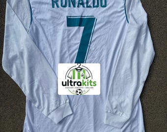 2006/07 Real Madrid Home Long Sleeves Shirt Jersey No.9 Ronaldo