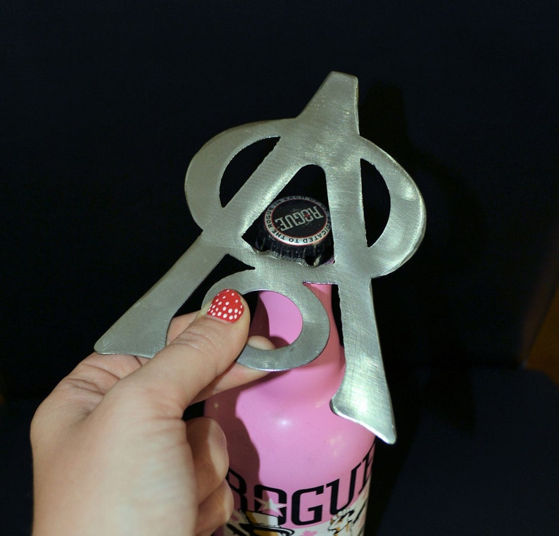 V8 Engine Metal Bottle Opener, Car Guy, Gear Head, Custom Bottle