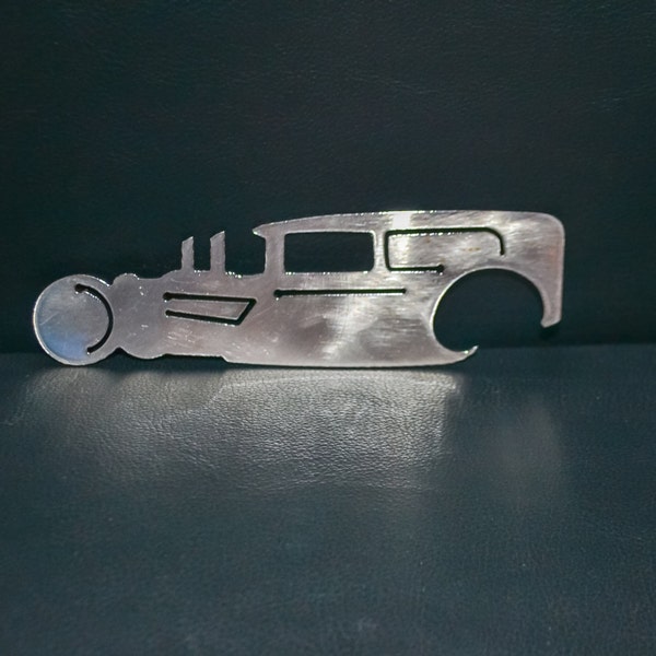 Rat Rod Metalen FlesOpener, Auto, Klassieke Auto Fles Opener