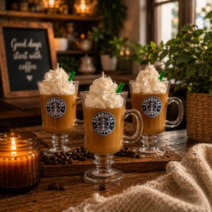 Starbucks Candle - Etsy