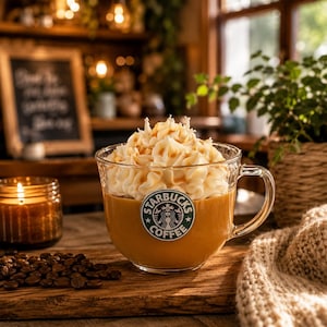 Starbucks Candle - Etsy