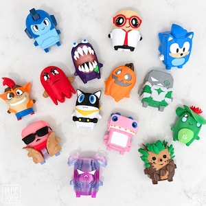 Overdrive Collectible Sprites | 3D Printed Gaming Mini Figures | Choose Your Sprite | Gamer Gift | Desk Buddy