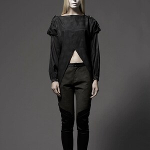 Check 2 Way Blouse