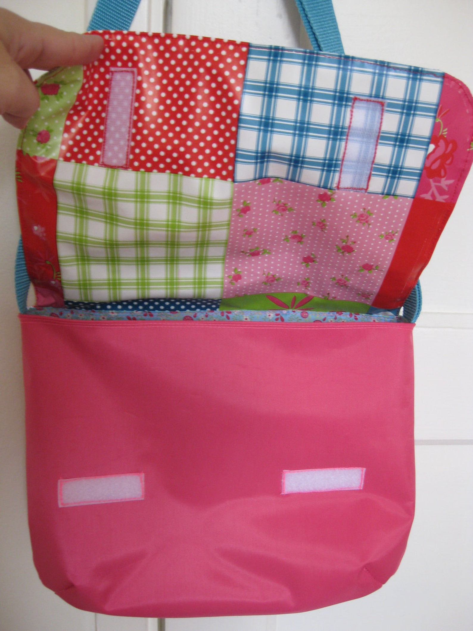 Messenger Bag for School Girls Pretty in Pink Etsy
