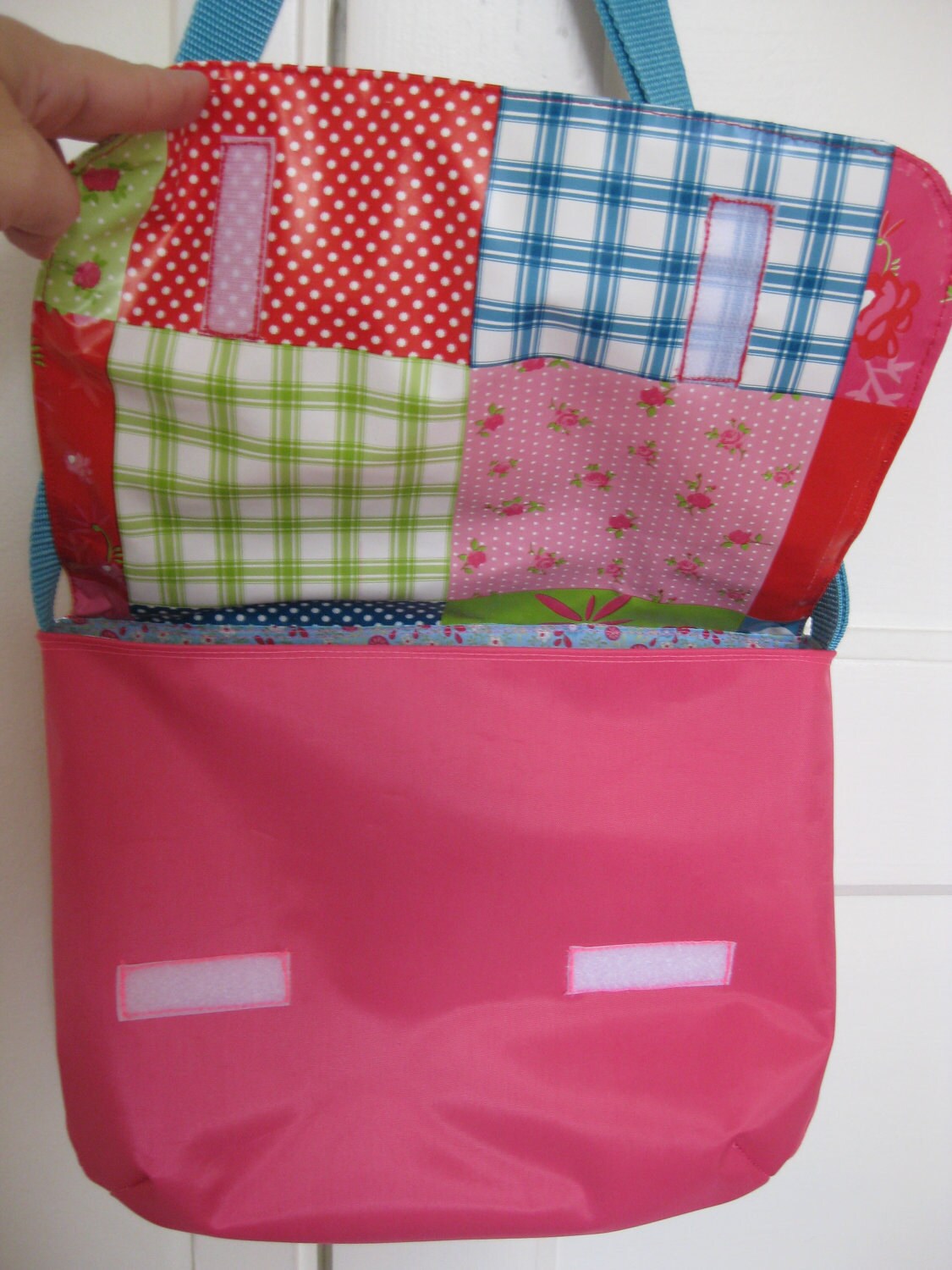 Messenger bag for school girls pretty in pink Etsy