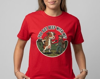 Die starren nach unten Unisex T-Shirt mit Rundhalsausschnitt | Gildan® 64000