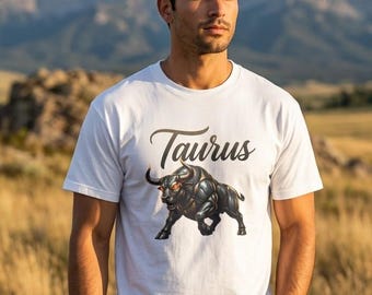 Oxen tjuren zodiac unisex tröja i kraftig bomull