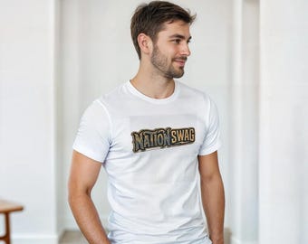 Nation Swag Schwergewicht Unisex T-Shirt mit Rundhalsausschnitt | Gildan® 5000