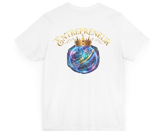Entrepreneur crowned Unisex Jersey T-Shirt