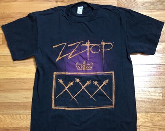 Impress Your Tres Hombres with This Rad Shirt! - Rare Vintage 1999 ZZ Top XXX Tour T-shirt - Medium - NICE!