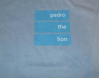 The Longer This Shirt Lays Here - Pedro the Lion Vintage It's Hard to Find a Friend *Original* 1998 T-Shirt - Jade Tree - 50/50 - MEDIUM