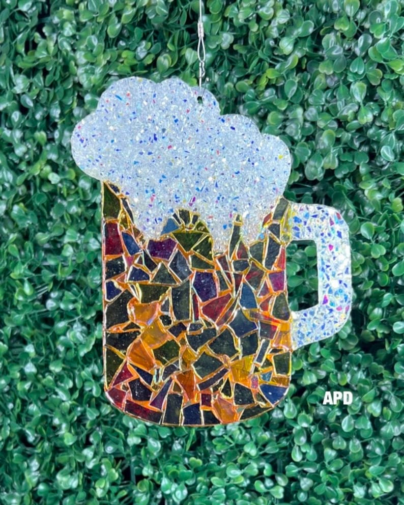 Beer.. APD.. Suncatcher.. Mug of Beer.. Suncatchers.. Cocktails.. Bar