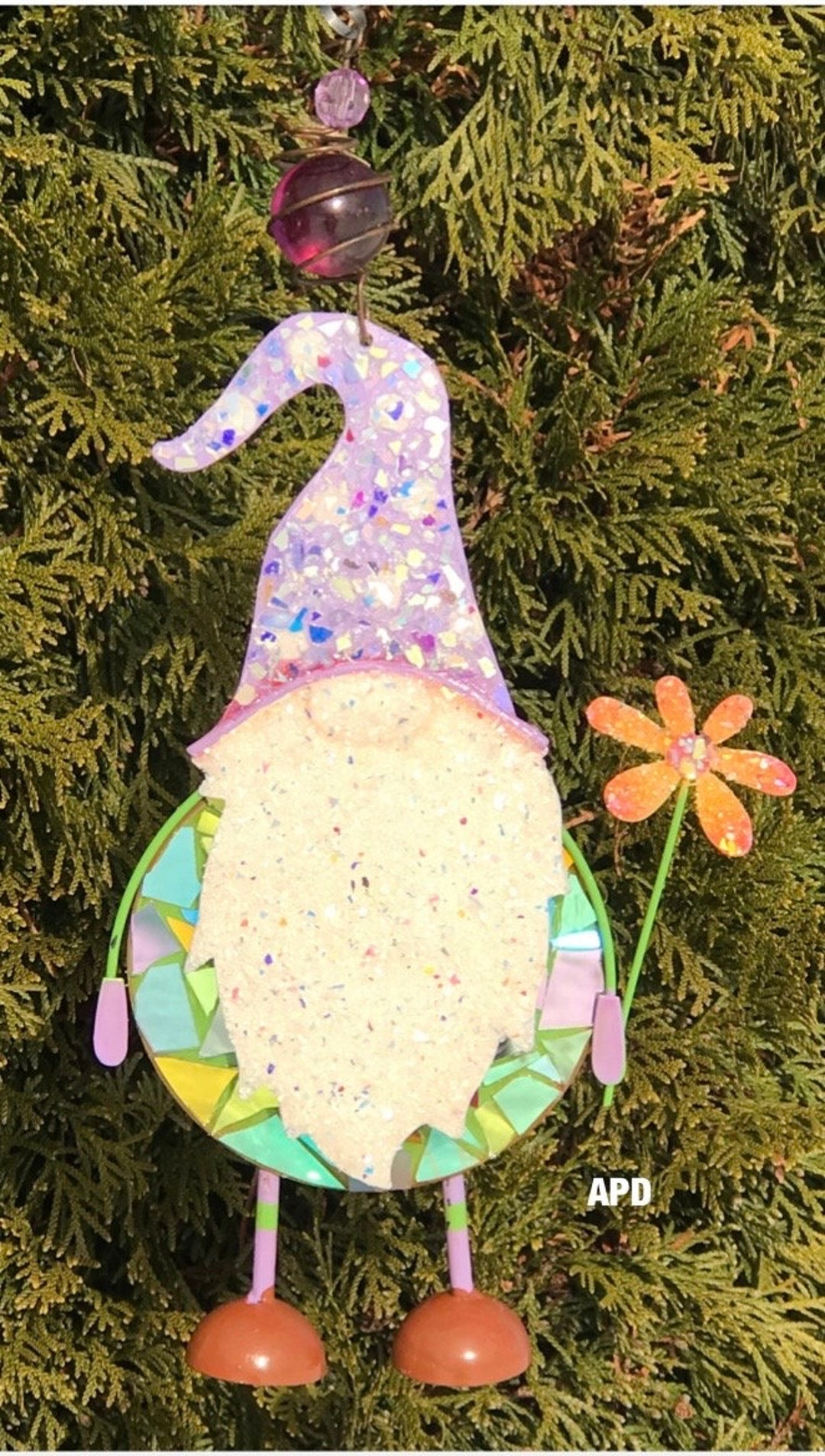 DIY Suncatcher Kit.. Gnome Suncatcher Kit.. Adult Craft.. Crafts.. Glass Suncatcher Kit.. Gnomes