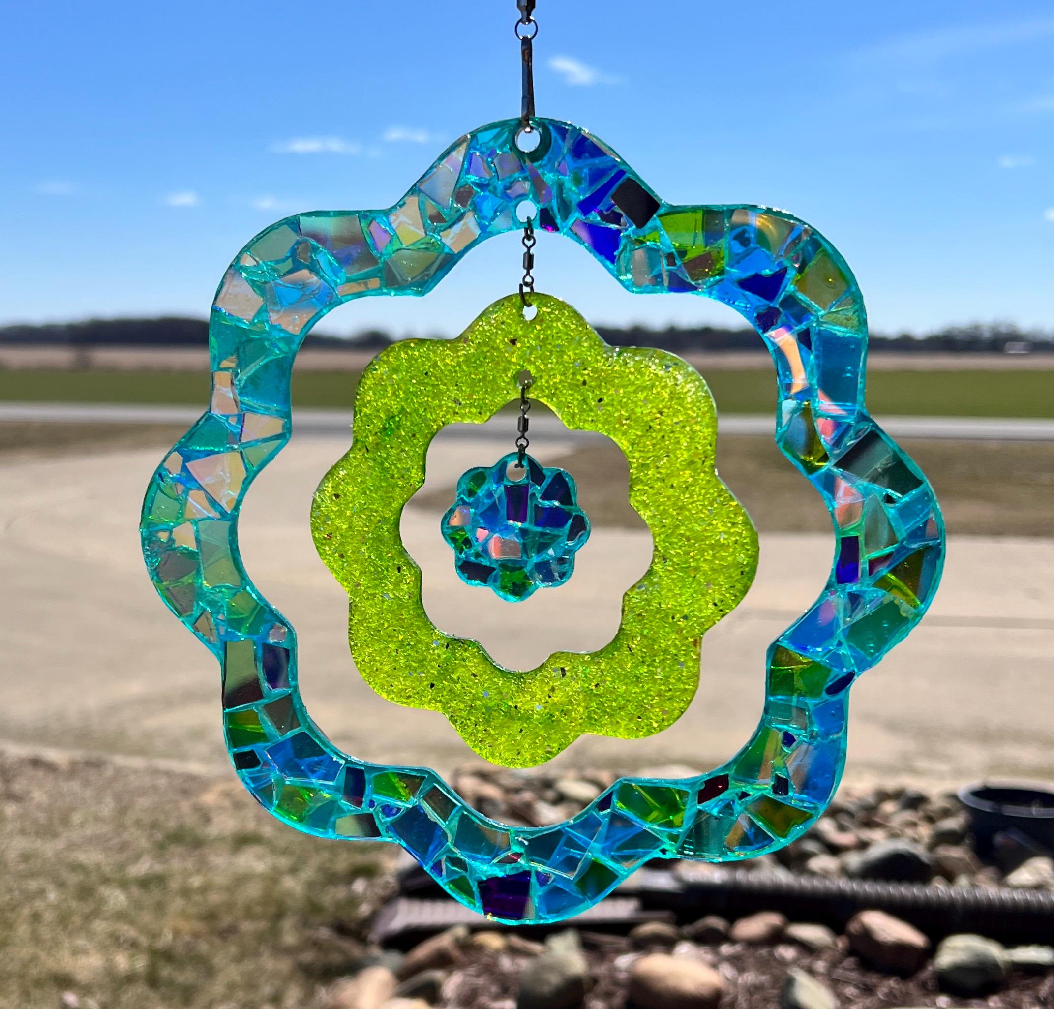 1950s Glass Wind Chime - Etsy