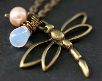 Collier Perles Akoya Japonaises 8-8.5mm Blanc-rose, Or Jaune 14 Carats, 18 Pouces - Neuf Sans Emballage